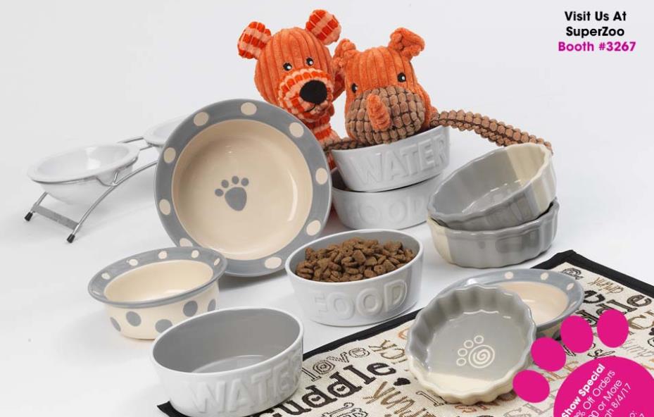 12. Petrageous Dog Bowls