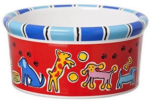 Signature Housewares Run Spot Run Dog Bowl