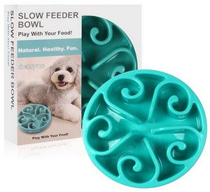 Siensync Slow Feeder Dog Bowl